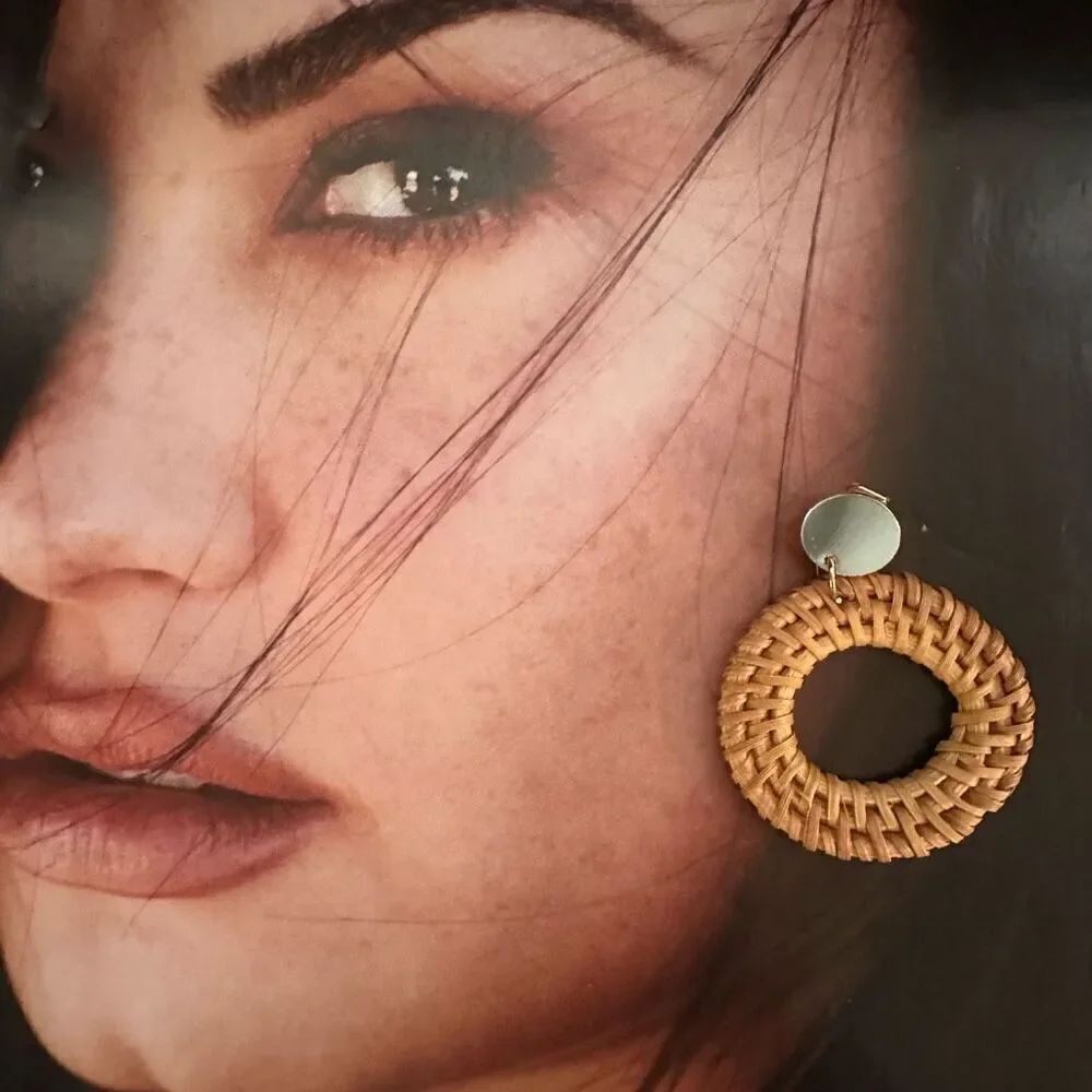 Round Clip-On Earrings